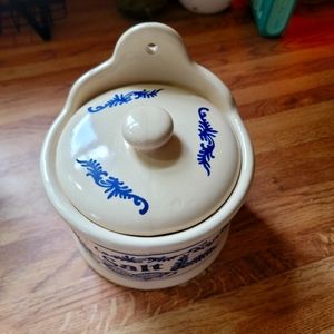 Antique salt crock